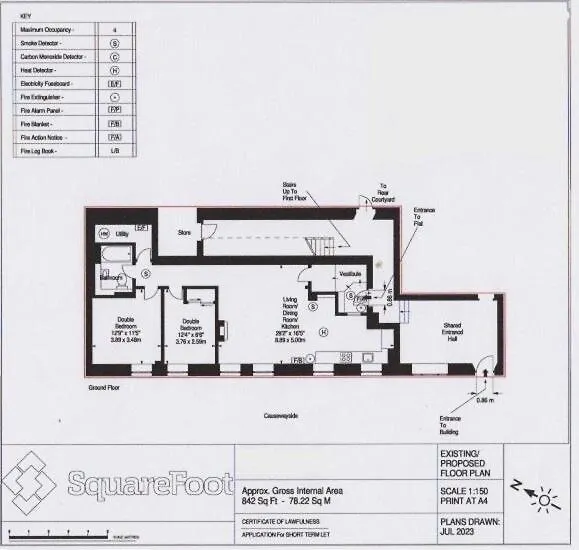 Causewayside Apartment @ The Edinburgh Address 0*,